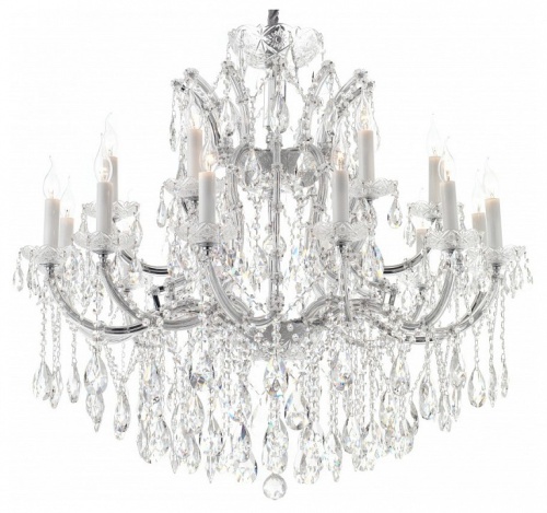 Подвесная люстра iLamp Diamond 6071-18 CR+CL в Нижнем Новгороде