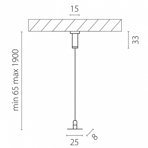 Подвес для трека Lightstar Linea 506570 в Нижнем Новгороде фото 2