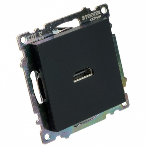 Розетка HDMI без рамки Stekker Катрин 50062 в Нижнем Новгороде фото 9
