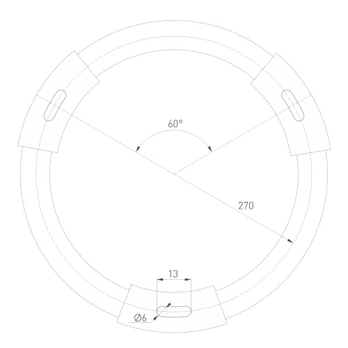 Светильник IM-RONDO-EMERGENCY-3H-R600-64W Warm3000 (BK, 120 deg, 230V) (Arlight, IP40 Металл, 2 года) в Артемовском фото 4