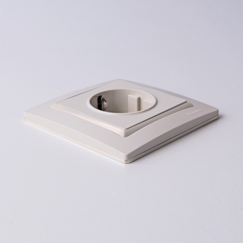 Розетка с заземлением, без рамки Werkel слоновая кость W1171003 в Нижнем Новгороде фото 10