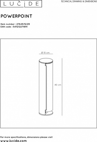 Блок розеток наземный Lucide Powerpoint 27849/12/29 в Нижнем Новгороде фото 3