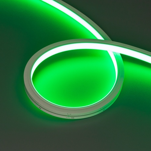 Гибкий неон ARL-MOONLIGHT-1213-TOP 24V Green (Arlight, 8 Вт/м, IP67) в Оренбурге фото 5