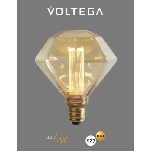 Лампа светодиодная Voltega 271 E27 4Вт 1800K 8562 в Нижнем Новгороде фото 4