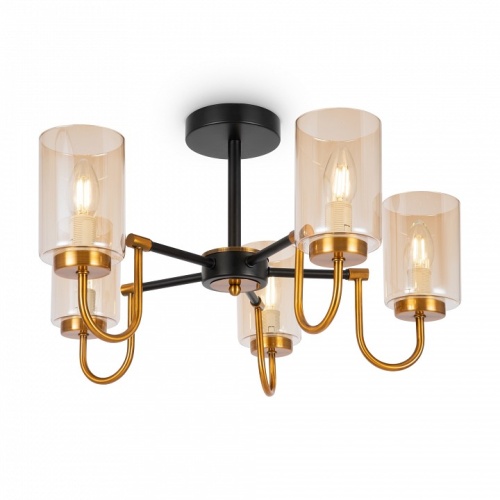 Люстра на штанге Freya Jewel FR5321CL-05BZ в Нижнем Новгороде фото 4
