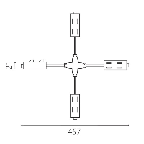 Соединитель гибкий для треков Lightstar Teta Pro 505295 в Нижнем Новгороде фото 2