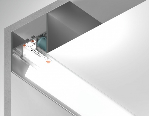Короб для контурной подсветки натяжного потолка Ambrella Light GP GP4050AL в Нижнем Новгороде