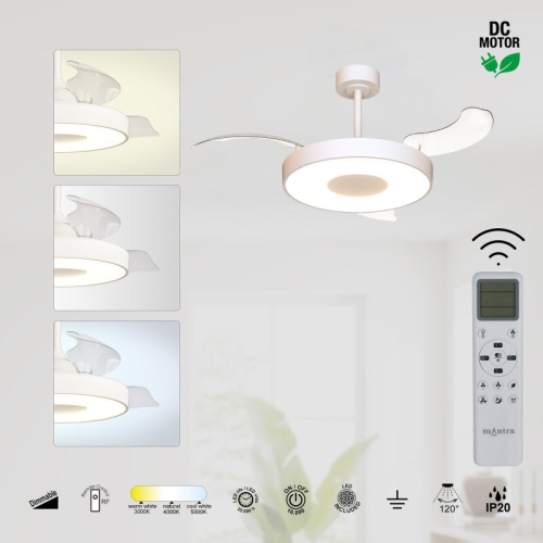 Светильник с вентилятором Mantra COIN FAN 9499 в Нижнем Новгороде фото 4