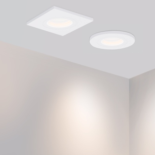 Светодиодный светильник LTM-S46x46WH 3W Warm White 30deg (Arlight, IP40 Металл, 3 года) в Йошкар-Оле фото 4