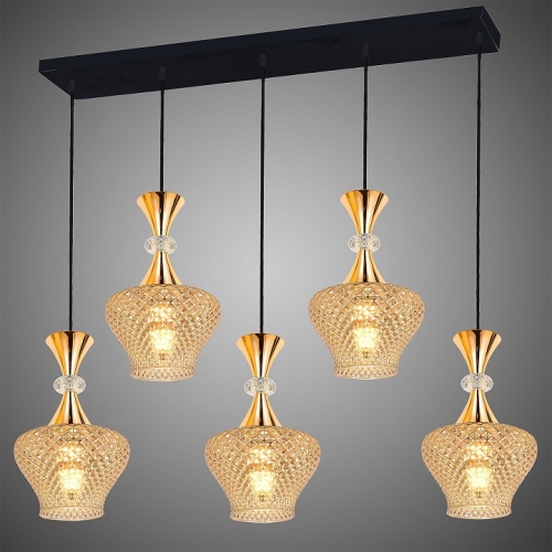 Подвесной светильник 09004-0.9-05L AMBER в Нижнем Новгороде фото 3