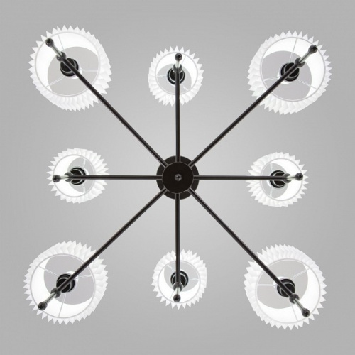 Люстра на штанге Eurosvet Notturno 60162/8 черный в Нижнем Новгороде фото 4