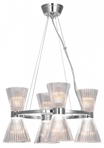 Подвесная люстра Newport 3610 3614/S nickel в Нижнем Новгороде фото 2