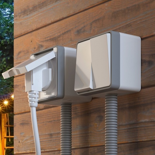 Розетка с заземлением и со шторками Werkel Gallant (белая) W5071201 в Нижнем Новгороде фото 2