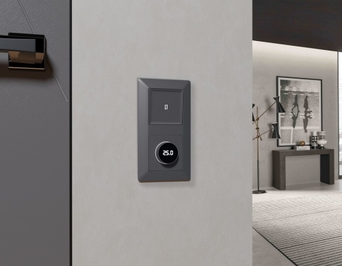 Накладка для терморегулятора электромеханического для теплого пола Ambrella Volt ALFA AP6558 в Нижнем Новгороде фото 2