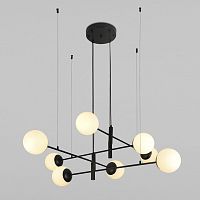 Подвесная люстра Eurosvet Planet 70146/8 черный в Нижнем Новгороде