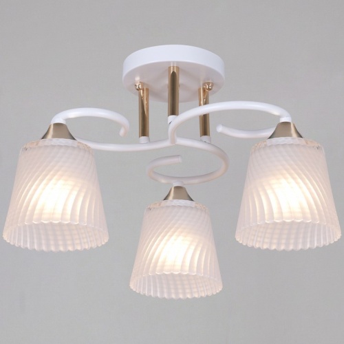 Люстра на штанге  06360-0.3-03 WH+FG в Нижнем Новгороде