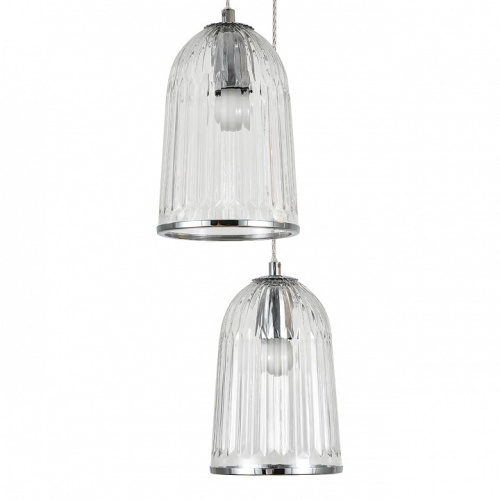 Подвесной светильник Indigo Lucido 11046/5P Chrome в Нижнем Новгороде фото 3