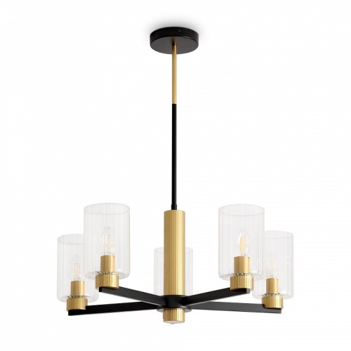 Люстра на штанге Freya Ombre FR2051CL-05BBS в Нижнем Новгороде фото 7