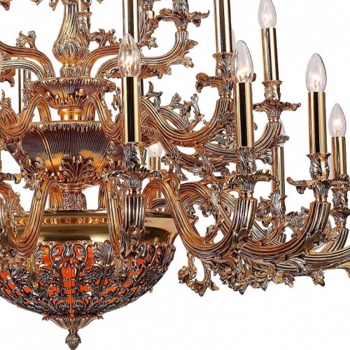 Подвесная люстра Lucia Tucci Firrnze FIRENZE 1780.30.3 antique gold в Нижнем Новгороде фото 2