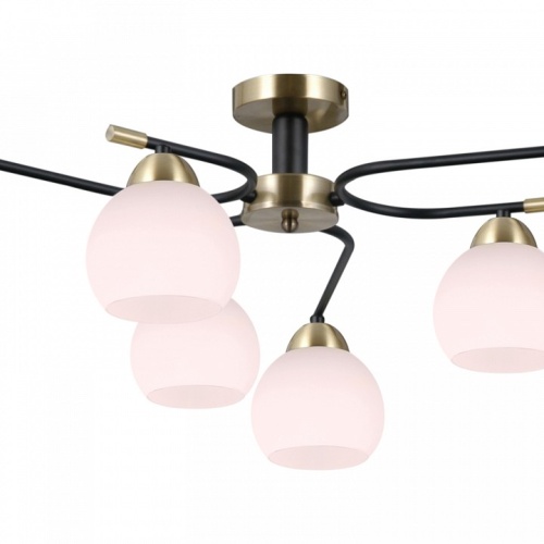 Потолочная люстра ILLUMICO LIBRA IL0638-6CSQ-24 AB BK LIBRA в Нижнем Новгороде фото 4