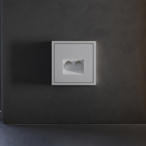 Накладка для розетки RJ-11 или RJ-45 Voltum S70 VLS001416 в Нижнем Новгороде фото 2