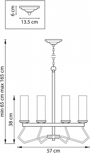 Подвесная люстра Lightstar Flume 723065 в Нижнем Новгороде фото 2
