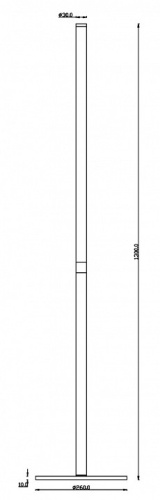 Торшер Maytoni Ray Z012FL-L18B3K в Нижнем Новгороде фото 4