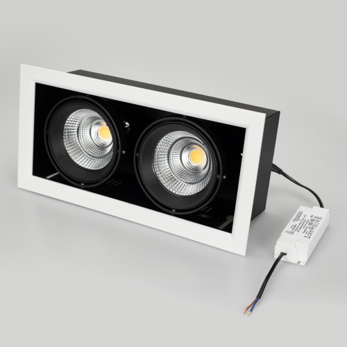 Светильник CL-KARDAN-S375x190-2x25W White6000 (WH-BK, 30 deg) (Arlight, IP20 Металл, 3 года) в Можайске фото 10