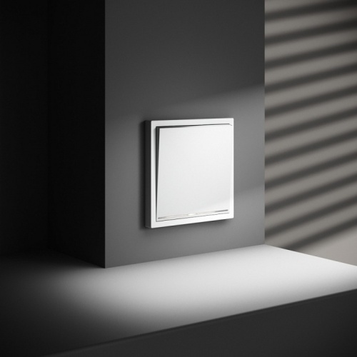 Выключатель проходной одноклавишный с подсветкой без рамки Voltum S70 VLS010402 в Нижнем Новгороде фото 2