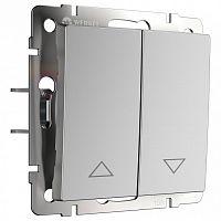 Выключатель для жалюзи без рамки Werkel W112 1 W1124506 в Нижнем Новгороде