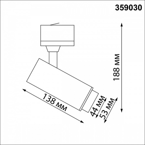 Светильник на штанге Novotech Nail 359030 в Белово фото 5