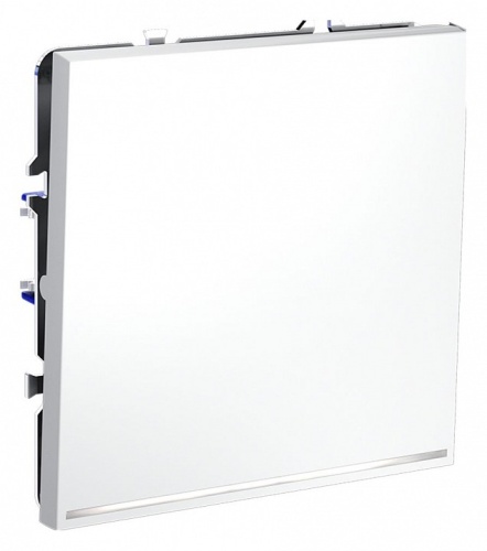 Выключатель проходной одноклавишный с подсветкой без рамки Voltum S70 VLS010402 в Нижнем Новгороде