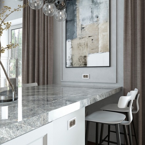 Розетка двойная с заземлением, без рамки Werkel дымчатый W1272004 в Нижнем Новгороде фото 3