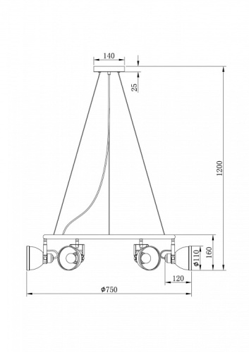 Подвесная люстра Freya Roslyn FR4003PL-06W в Дудинке фото 3