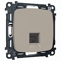 Розетка Ethernet RJ-45 и со шторками, без рамки Ambrella Volt OMEGA MO372005 в Нижнем Новгороде