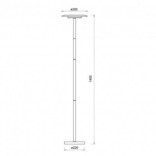 Торшер Mantra Tina 9005 в Нижнем Новгороде фото 3