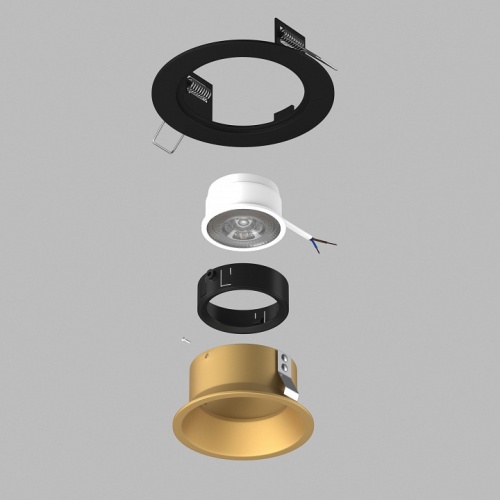 Встраиваемый светильник Lightstar Domino D61703BMOD в Нижнем Новгороде фото 3