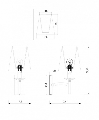 Бра Maytoni Krona MOD076WL-01N в Дзержинске фото 2