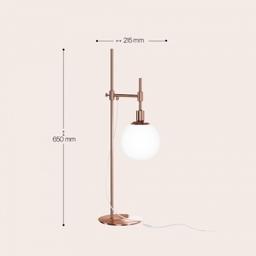 Настольная лампа декоративная Maytoni Erich MOD221-TL-01-G в Нижнем Новгороде фото 6