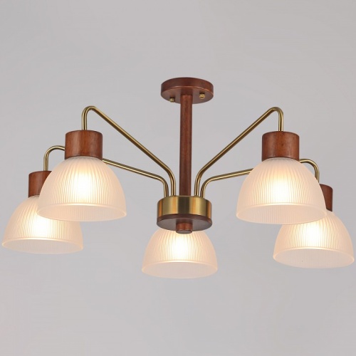 Люстра на штанге ILLUMICO  IL0286-5C-79 BR в Нижнем Новгороде фото 4