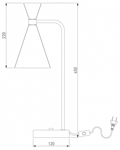 Настольная лампа офисная Bogate's Glustin 01109/1 в Нижнем Новгороде фото 2