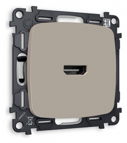 Розетка HDMI без рамки Ambrella Volt OMEGA MO374010 в Нижнем Новгороде