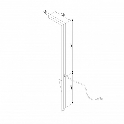 Наземный низкий светильник Elektrostandard Stels 35181/S в Нижнем Новгороде фото 4