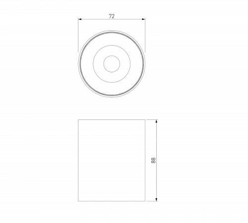 Накладной светильник Elektrostandard Primo 25116/LED в Нижнем Новгороде фото 2