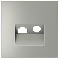 Накладка для ТВ-розетки и RJ-11 или RJ-45 Voltum S70 VLS002705 в Нижнем Новгороде
