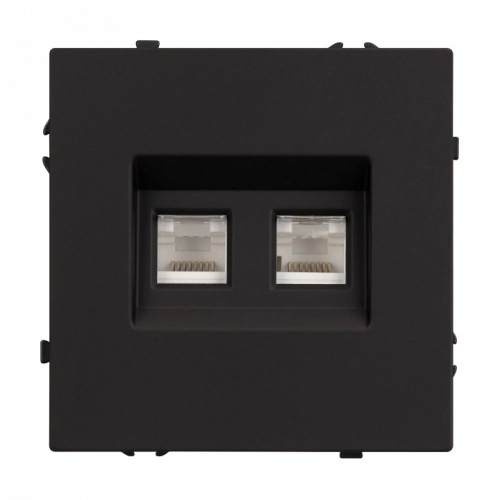 Розетка двойная Ethernet RJ-45 без рамки Arlight SCT 054313 в Нижнем Новгороде фото 2