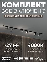 Комплект трековый Hesby Lighting Skylite №3 HSBL_kompl_S003_VI2B4K в Нижнем Новгороде