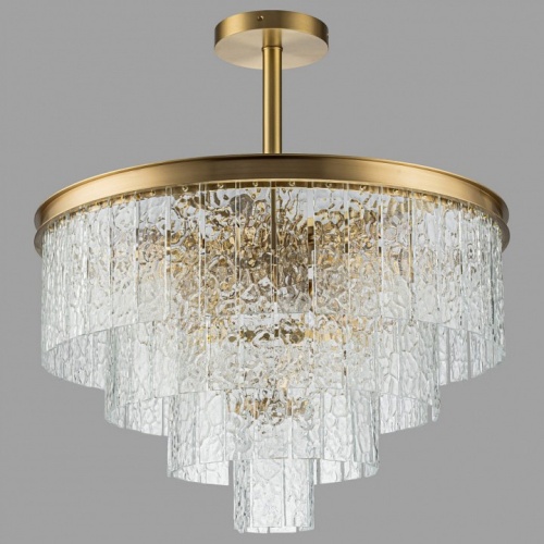 Люстра на штанге Belfast Harland 6308-6 BR CL в Нижнем Новгороде фото 7