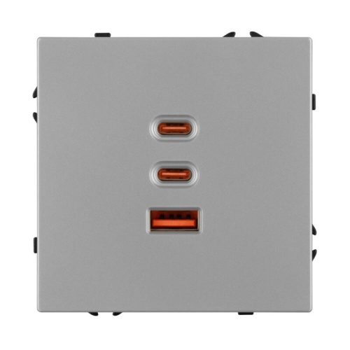 Механизм розетки 2хUSB type A и C Arlight NOBE 061838 в Нижнем Новгороде фото 4