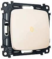 Выключатель самовозвратный одноклавишный с подсветкой, без рамки Ambrella Volt MO MO302050 в Нижнем Новгороде